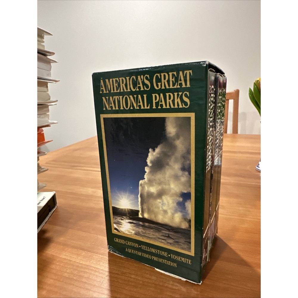 Americas Great National Parks (VHS, 2000, 3-Tape Set)
